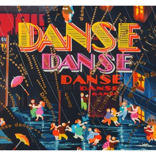 ヒロヤマガタ DANCE DANCE DANCE ダンス リトグラフ ヒロ・ヤマガタ