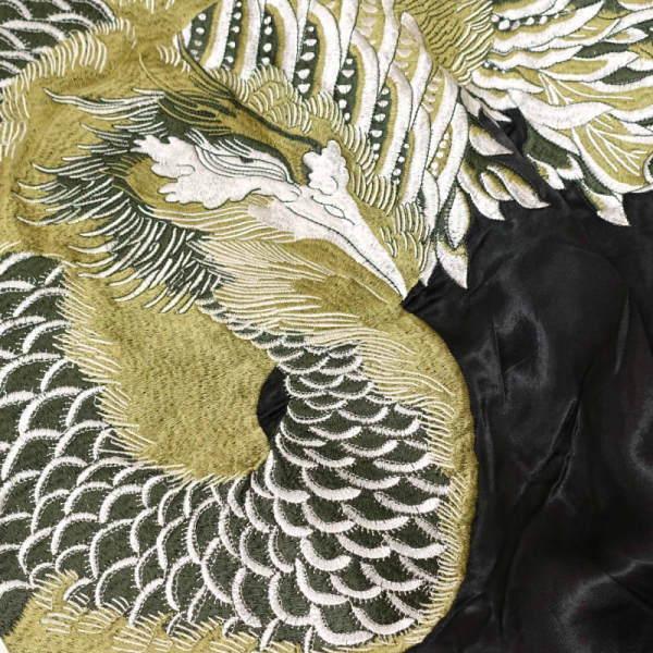 鳳凰刺繍スカジャン リバーシブル 花旅楽団 SCRIPT メンズ レディース