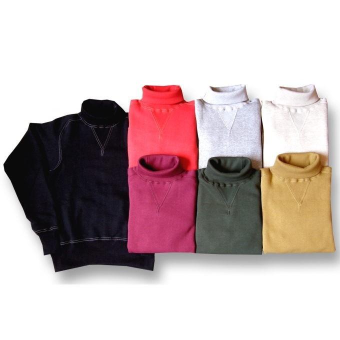 CUSHMAN（クッシュマン） フリーダムタートルネック スウェット メンズ