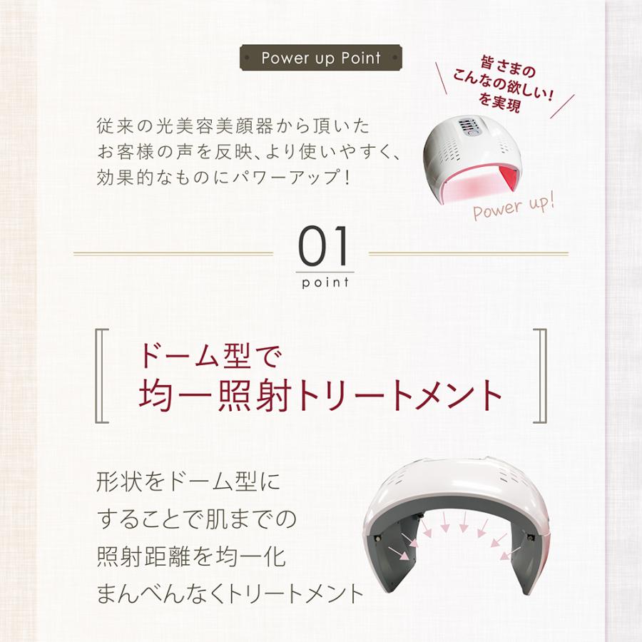 美顔器 LED プレミア LED美容ライト 6色+3色 LED美容器 LED美容マスク