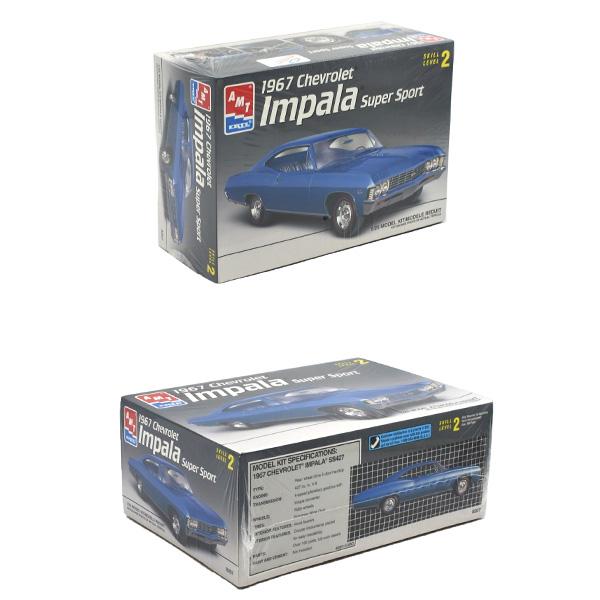 エーエムティー 1/25 プラモデル 1967 Chevrolet Impala Super Sport