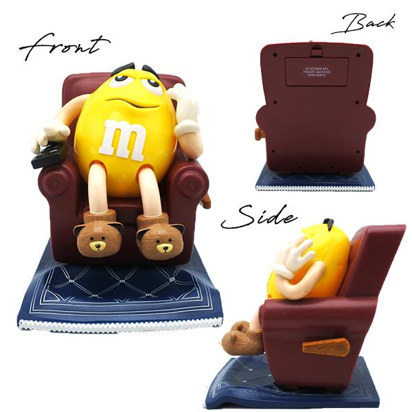 USED品 m&m's チョコレート ディスペンサー 1999年 イエロー