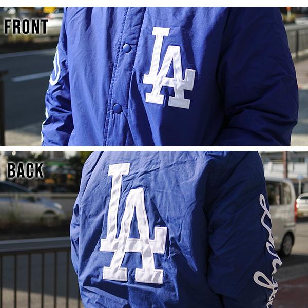 ドジャース スタジャン ブルー ボンバージャケット LA Dodgers 大谷