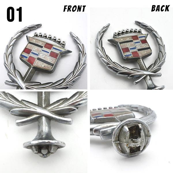 USED品 キャデラック フードオーナメント 2種類 オーナメント