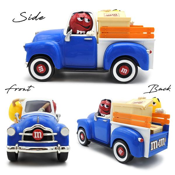 USED品 m&m's チョコレート ディスペンサー ブルー エムアンドエムズ