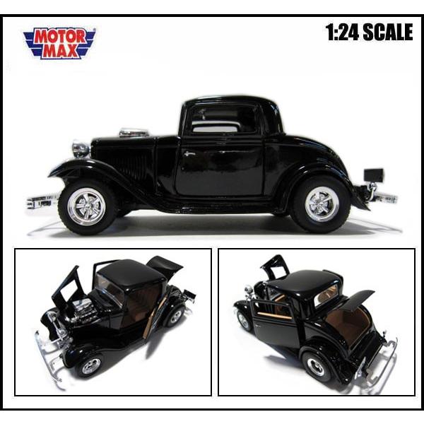 1/24 箱入り ミニカー 1932 FORD COUPE ブラック 1932年 フォード