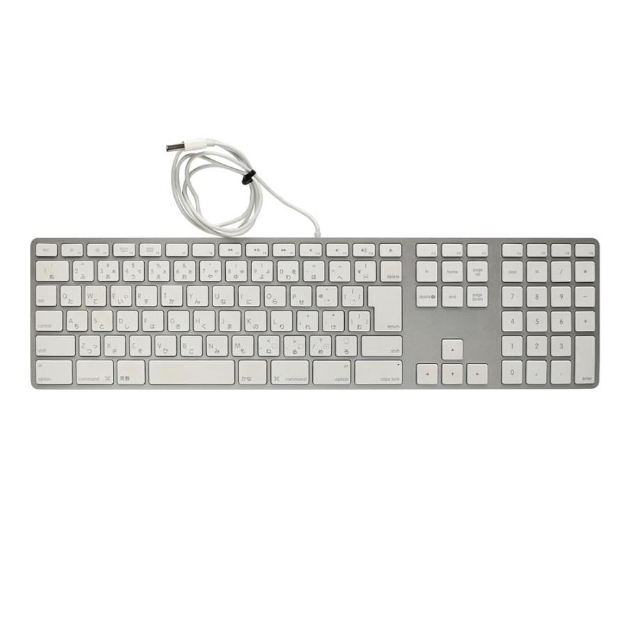 iMac（Apple） 訳あり Apple 純正 USB 有線 キーボード A1243 中古品