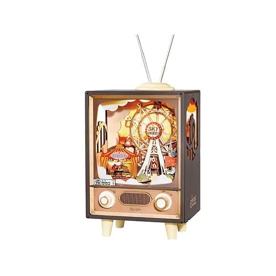 ROBOTIME サンセットパーク【AMT01】Rolife 3Dウッドパズル