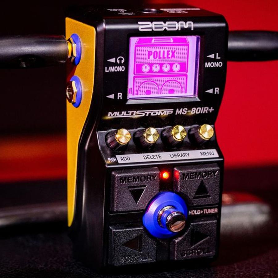 ズーム（zoom） ZOOM MS-80IR+ コンパクトエフェクターサイズのマルチ