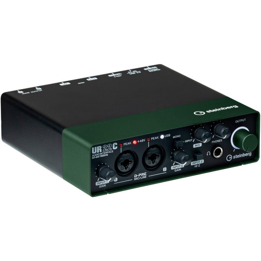 Steinberg Steinberg UR22C GN/グリーン＆ブラック 2X2 USB3.0 AUDIO