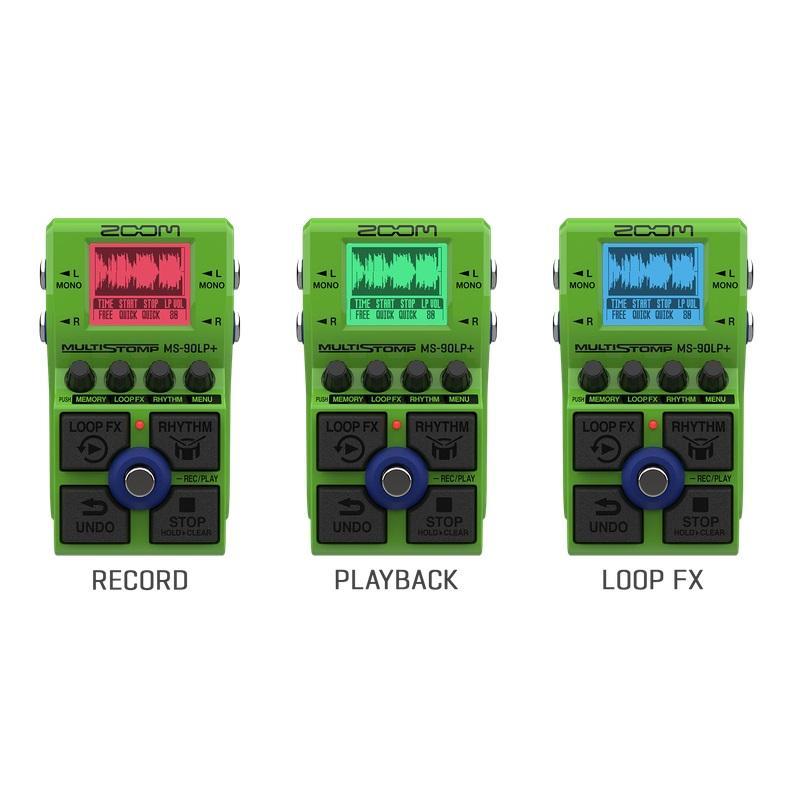 ズーム（zoom） ZOOM MS-90LP+ MultiStomp ルーパーペダル 内蔵リズム