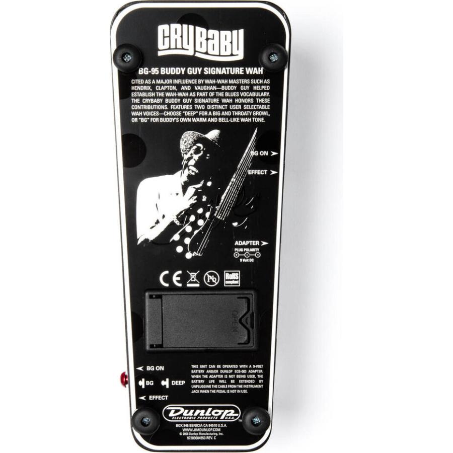 DUNLOP（ダンロップ） DUNLOP BG95 / Buddy Guy Signature Wah クライ