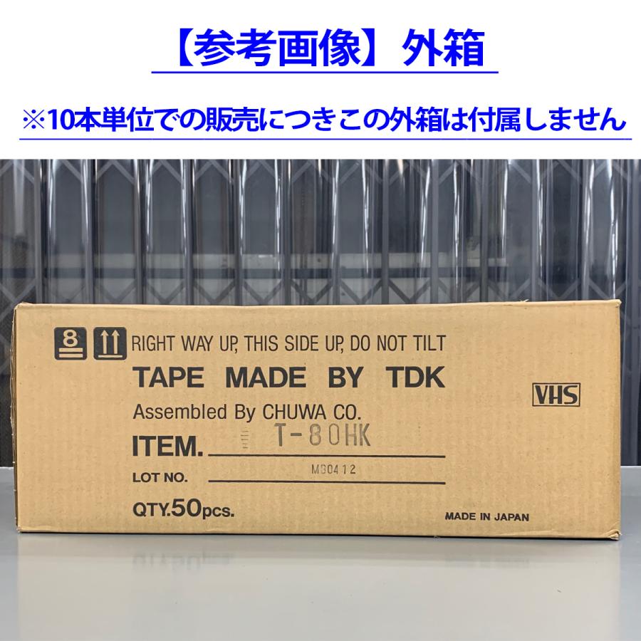 TDK ◇VHS 業務用ビデオテープ◇80分 国産【10本】まとめて☆ TDK T