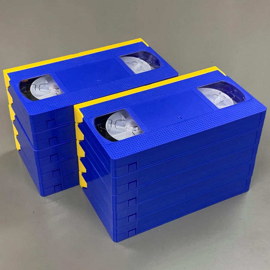 ◇VHS 業務用ビデオテープ◇45分【10本】まとめて T-45 ツメ有り◇TY45
