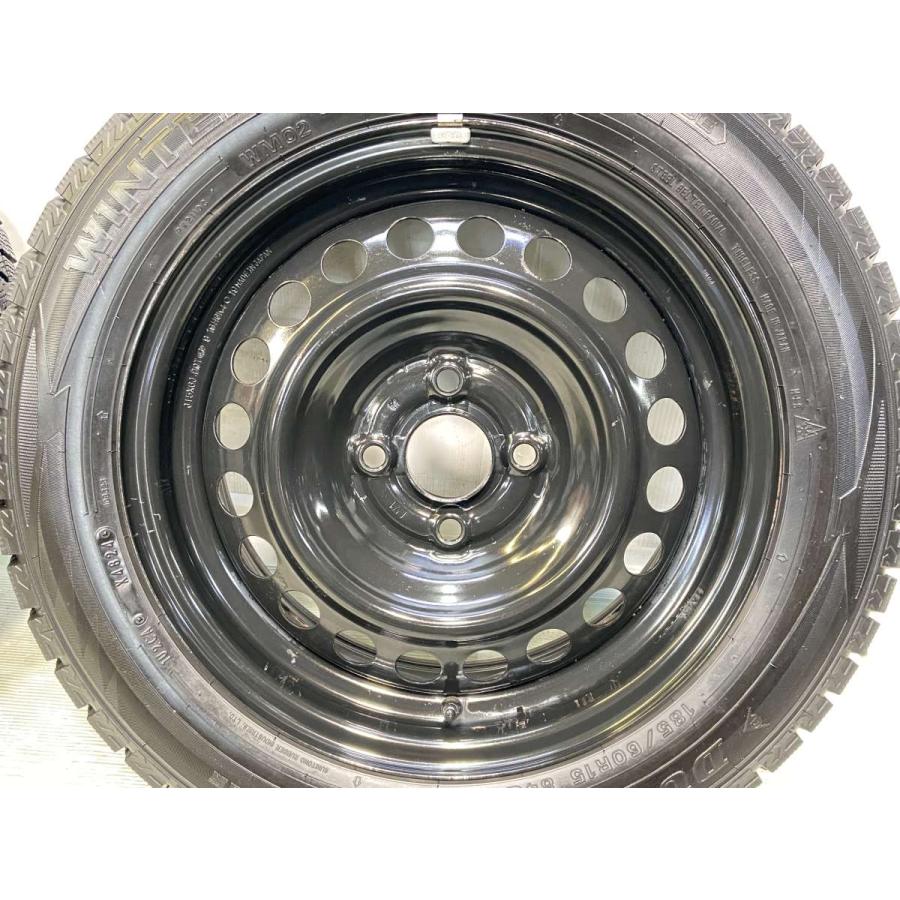 DUNLOP（ダンロップ） 中古タイヤ スタッドレスタイヤ ホイールセット