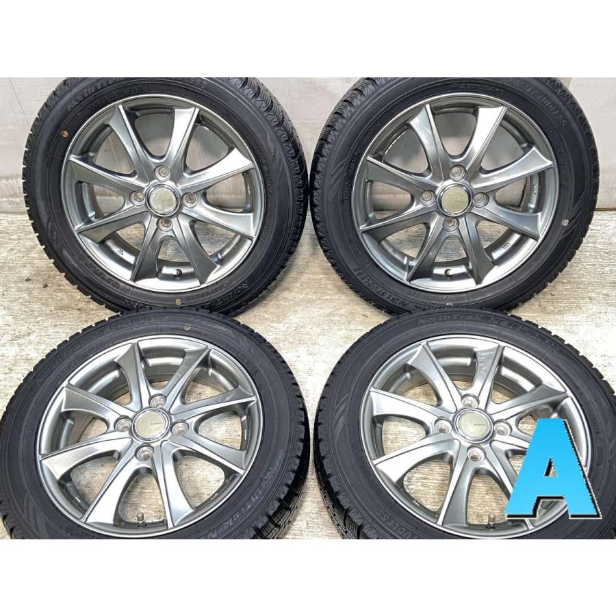 中古タイヤ スタッドレスタイヤ ホイールセット 4本セット 155/65R14