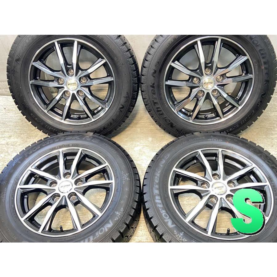 中古タイヤ スタッドレスタイヤ ホイールセット 4本セット 195/65R15