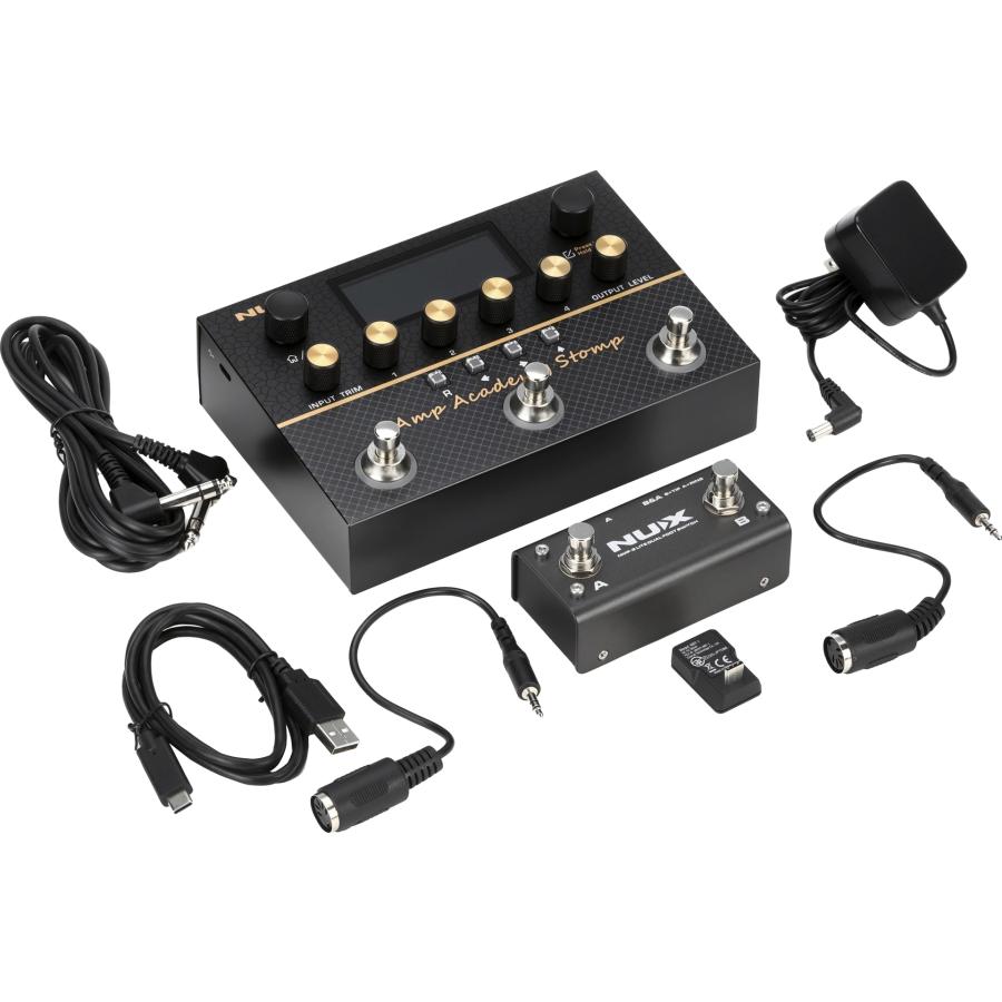 NUX Amp Academy Stomp アンプモデラー マルチエフェクター : さくら山