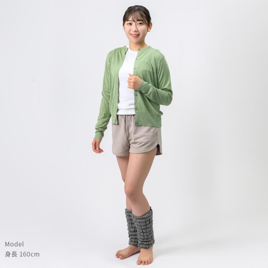 Reーviii LOUVREDO 復元ウォーマー ショートレッグ：グレー : エアー