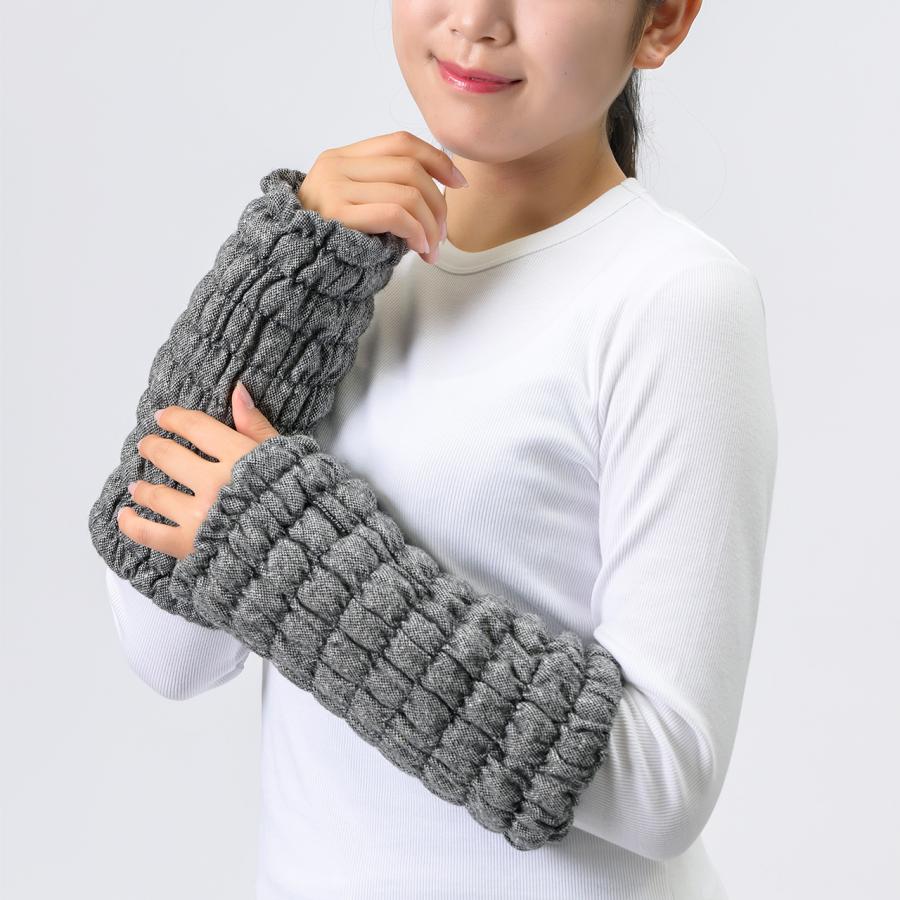 Reーviii LOUVREDO 復元ウォーマー ショートレッグ：グレー : エアー