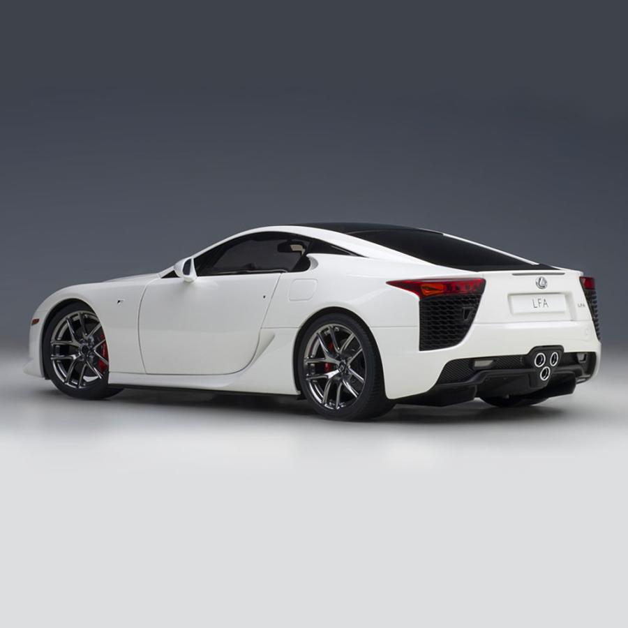 ミニカー 1/18 レクサス LFA ホワイテスト ホワイト ブラック カーボン