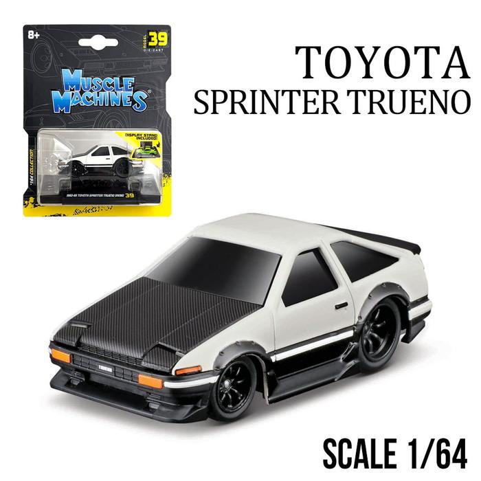 1/64 1983-85 トヨタ スプリンタートレノ(AE86) (ホワイト/ブラック