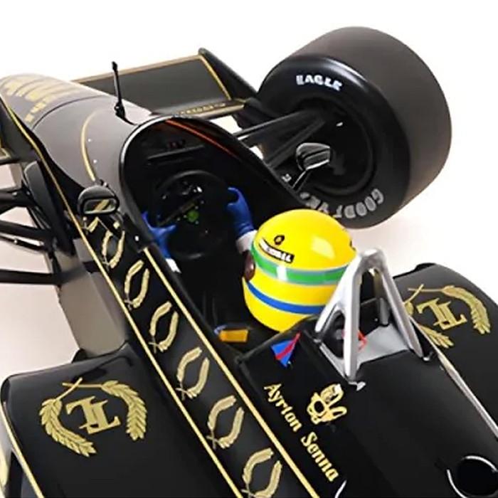 ミニカー 1/18 ロータス ルノー 98T アイルトン・セナ ドイツGP 1986