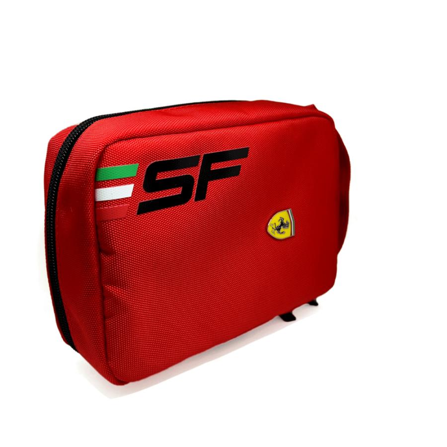 Ferrari（フェラーリ） バッグ ロゴ ハンドバッグ かばん チャック SF
