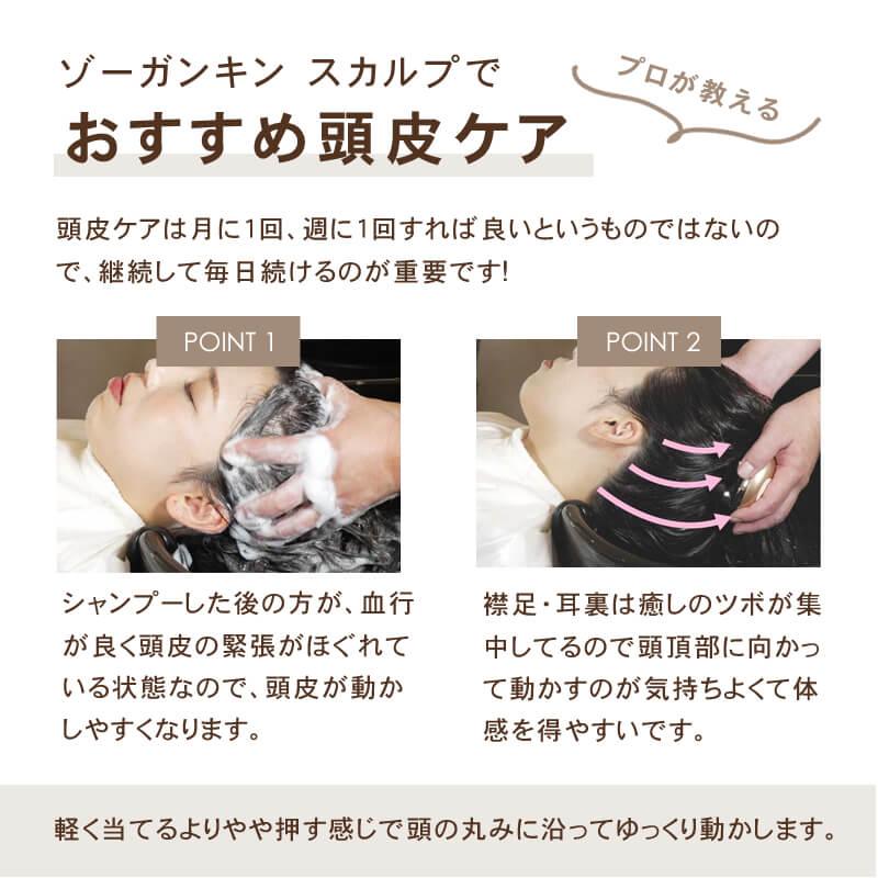 ゾーガンキンスカルプ EMS ヘッドスパ 頭皮 頭皮ケア 送料無料