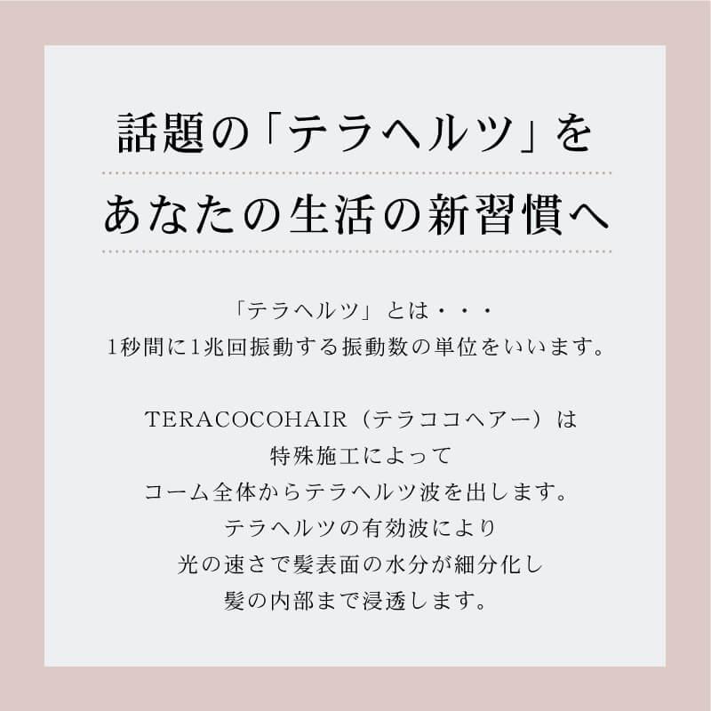 テラココヘアー TERACOCOHAIR ヘアコーム テラヘルツ くし 頭皮ケア