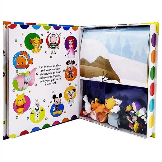 ディズニー ベビー マイビジーブック 英語絵本 フィギュア 10体入り