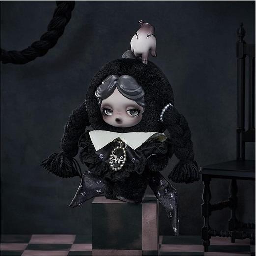 正規品 POP MART SKULLPANDA × Wednesday NY限定 スカルパンダ