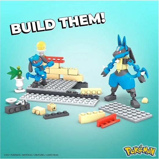 Mega Construx】 ポケモン ルカリオ リオル 進化セット Pokemon 131