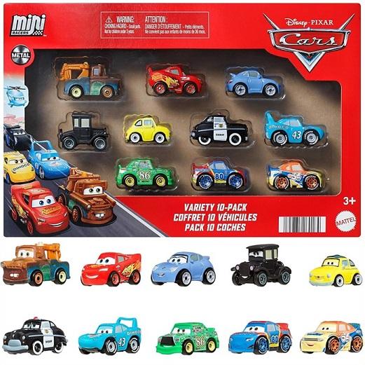 Disney Pixar Cars ディズニー ピクサー カーズ ミニレーサー 10台