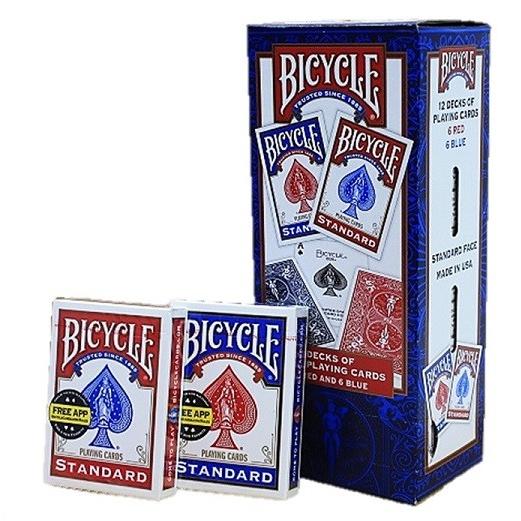 t*o様 Bicycle トランプ 12デッキ 6赤6青 バイスクル トランプ 12個