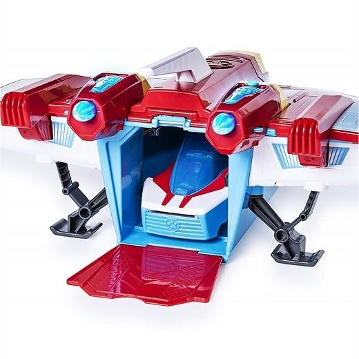 Paw Patrol パウパトロール】 超音速 ジェット 2-in-1 変形 マイティー