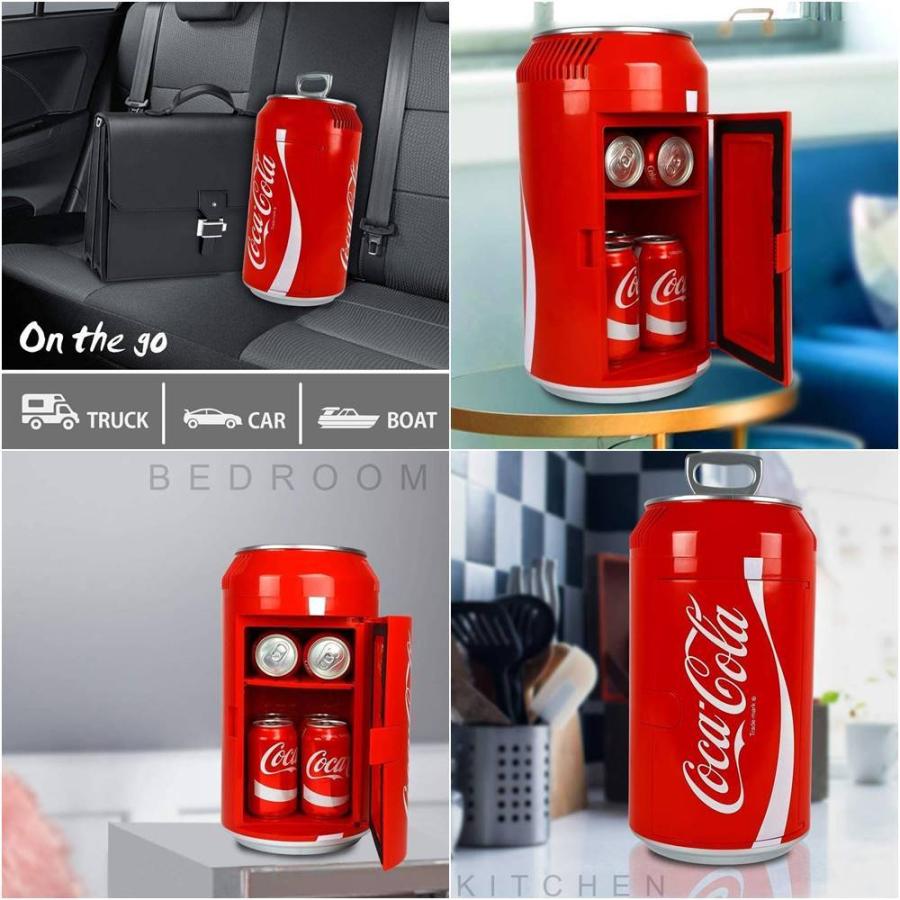 Coca Cola（コカコーラ） 保冷庫 缶型タイプ 8缶 車でも使える 冷蔵庫