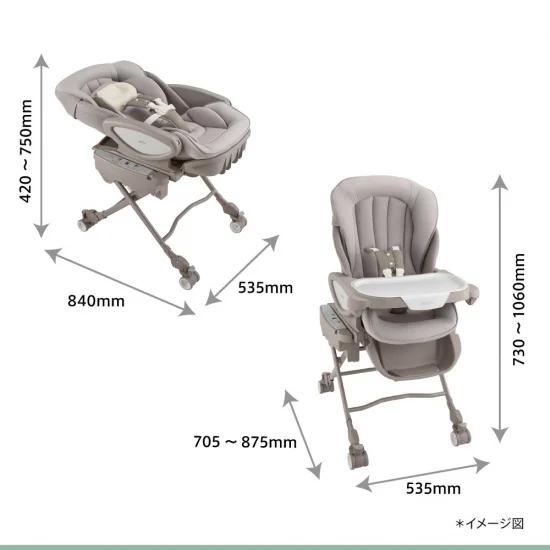 アップリカ（Aprica） ユラリズム オート AD【2210864】電動スウィング