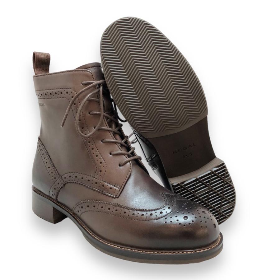 REGAL（リーガル） ショートブーツ ジップアップ ゴアテックス 本革