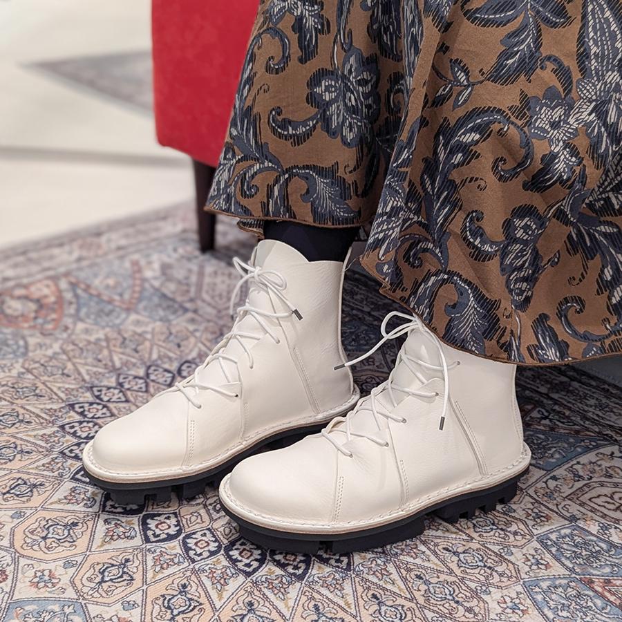 trippen（トリッペン） NOMAD WAW ノマド WHT-BK ショートブーツ