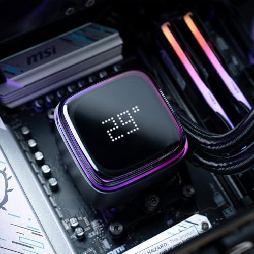 Ocypus Iota L36 CPUクーラー 水冷、デジタルディスプレイ、360MM AIO