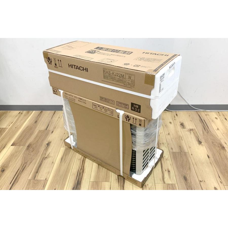 白くまくん 未使用品｜日立 RAS-KJ22M-W ルームエアコン スター