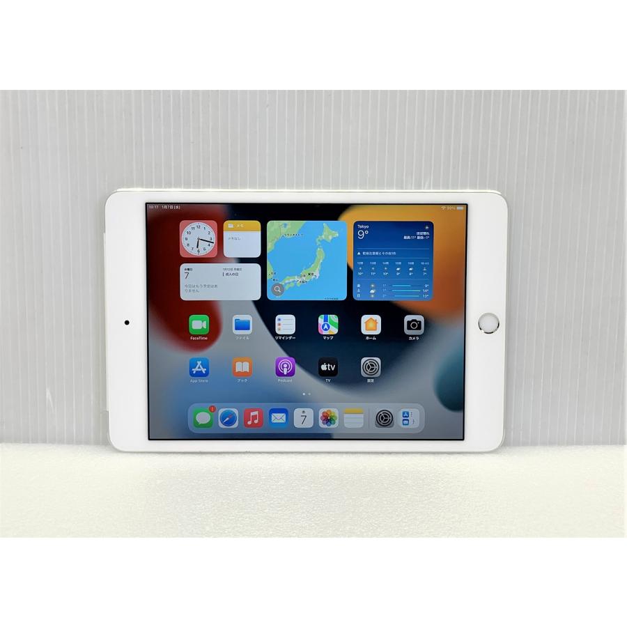 iPad mini 中古 Apple mini4 Wi-Fi + Cellular 16GB シルバー MK702J/A