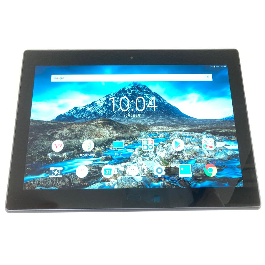 Lenovo TAB4 中古 Androidタブレット 16GB ブラック 702LV Y!mobile