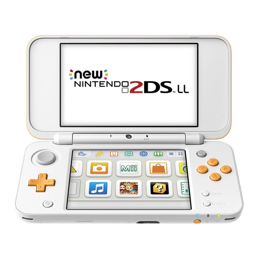 任天堂（Nintendo） Newニンテンドー2DS LL ホワイト×オレンジ/任天堂