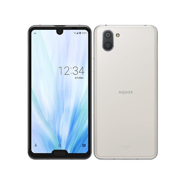 AQUOS SIMフリー SHV44 R3 プラチナホワイト [Platinum White] au版