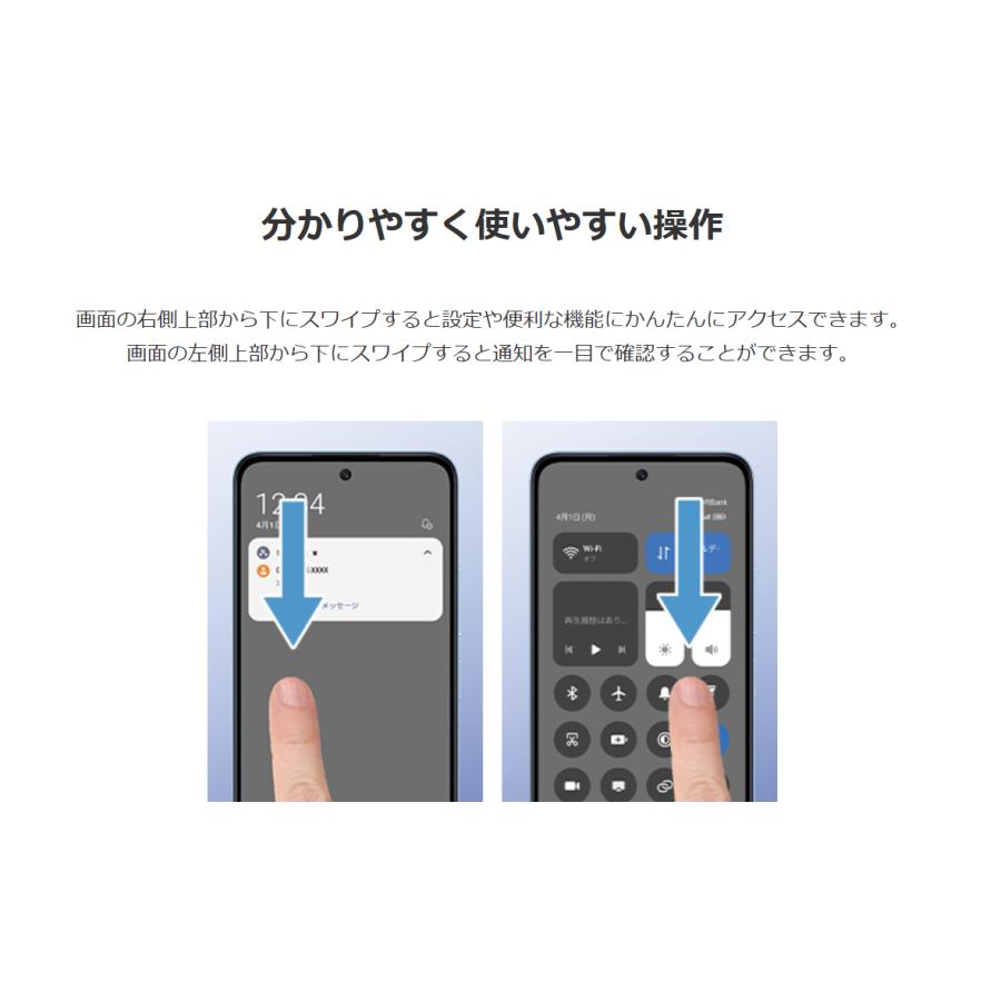 Redmi SIMフリー 12 5G A401XM ムーンライトホワイト [Moonlight Whte