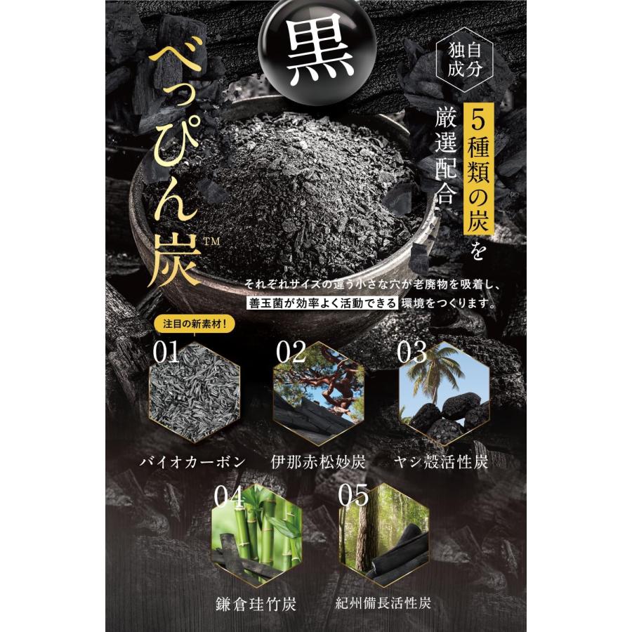 酵素づくしのべっぴん炭クレンズ ダイエット食品 ドリンク 正規品