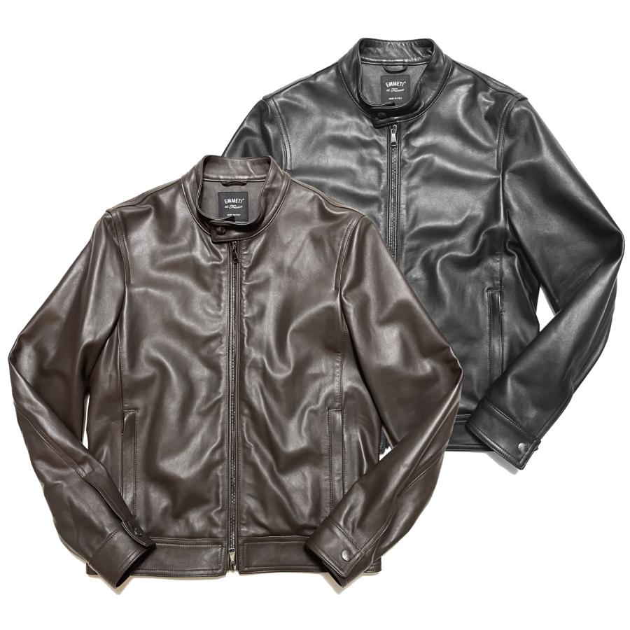 EMMETI（エンメティ） レザー ライダース / JURI NAPPA CERATA ユリ