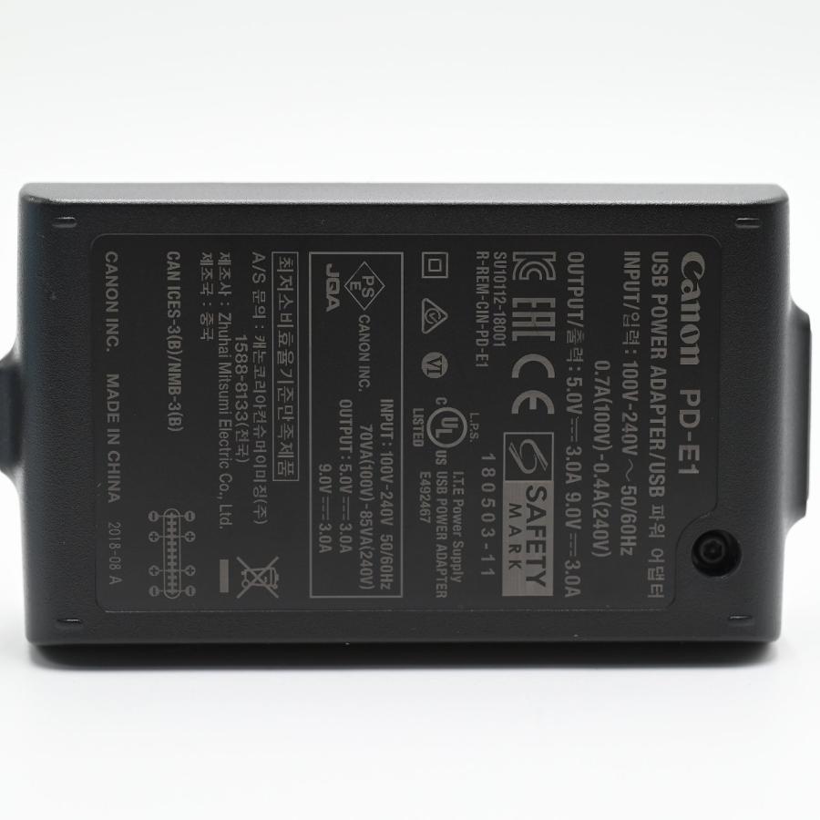 Canon キヤノン USB電源アダプター PD-E1 EOSR対応 アクセサリー